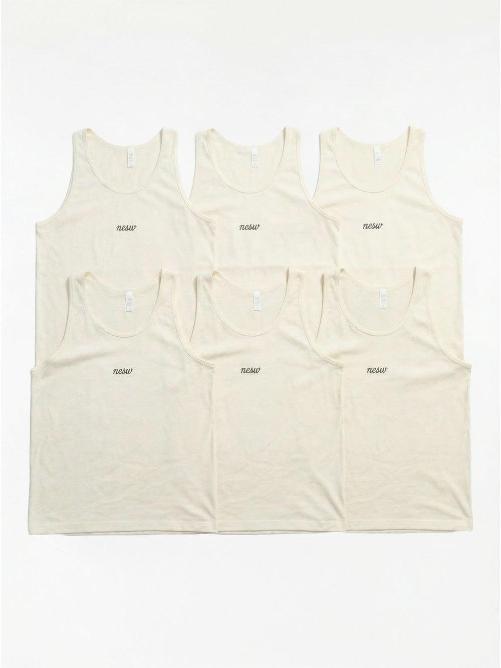 Premium Cotton Tank 6 Pack