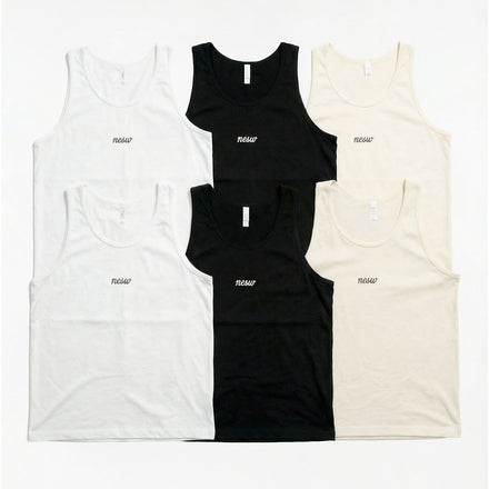 Premium Cotton Tank 6 Pack