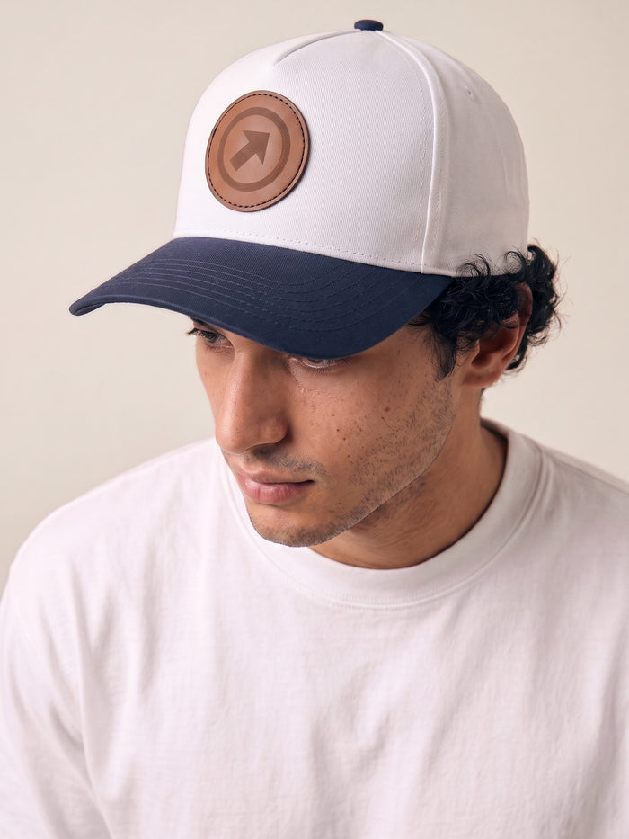 navy white