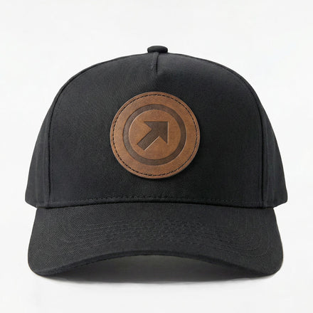 NESW Core Hat in Black, front view
