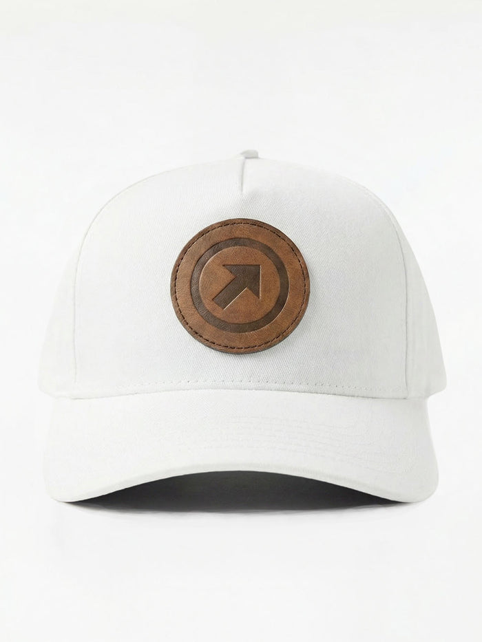 NESW Core Hat in White, front view